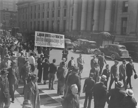 Labor Day Parade, New York, New York, 1937