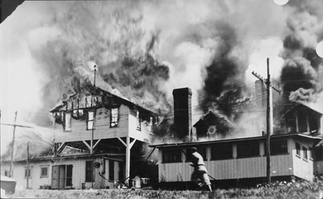 Fire at Unity House, 1969