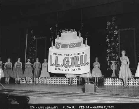 ILGWU Wyoming Valley District 25th Anniversary, Locals 249-295-327, March 2, 1962